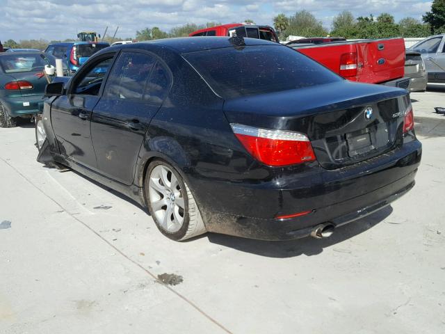 WBANW13549C163566 - 2009 BMW 535 I BLACK photo 3