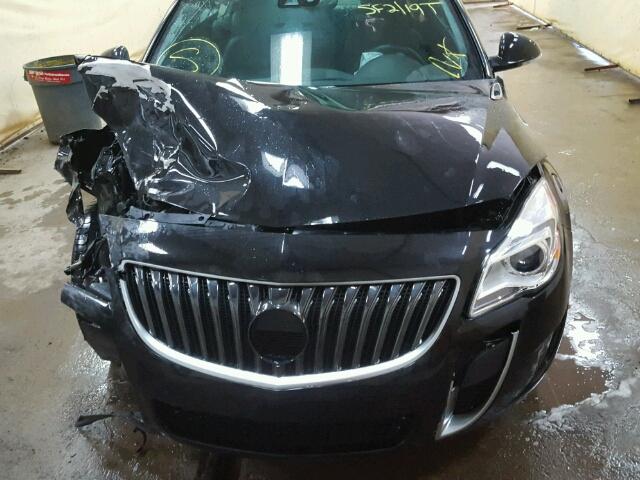 2G4GT5GX6F9266574 - 2015 BUICK REGAL GS BLACK photo 7