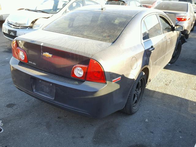 1G1ZB5E14BF292261 - 2011 CHEVROLET MALIBU LS ნაცრისფერი ფოტო 4