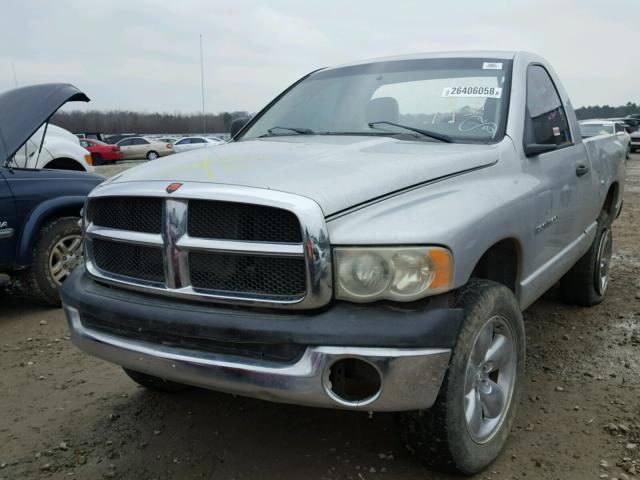 1D7HU16N84J199904 - 2004 DODGE RAM 1500 S SILVER photo 2