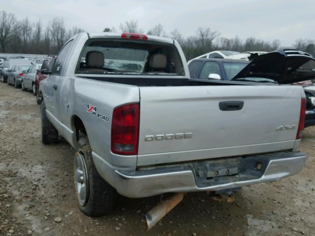 1D7HU16N84J199904 - 2004 DODGE RAM 1500 S SILVER photo 3