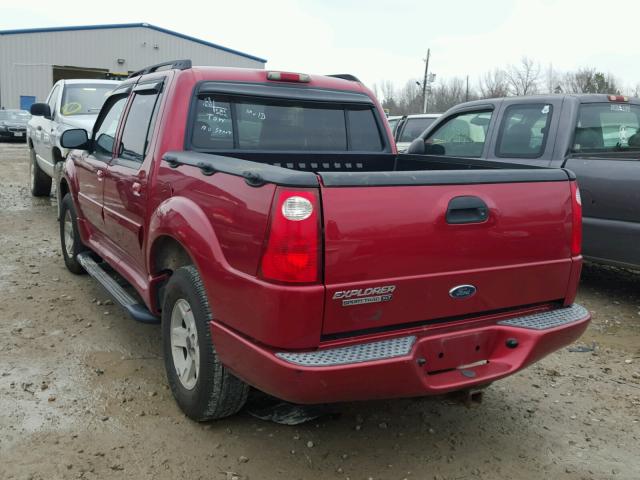 1FMZU77K85UB52471 - 2005 FORD EXPLORER S RED photo 3