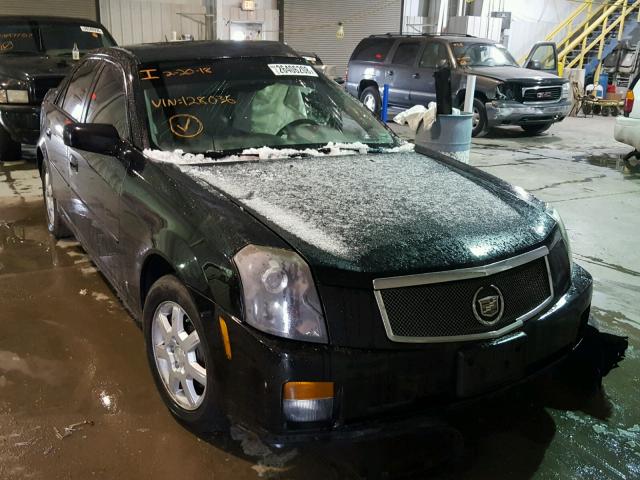 1G6DM57T360128036 - 2006 CADILLAC CTS BLACK photo 1