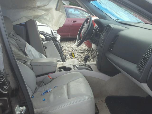 1G6DM57T360128036 - 2006 CADILLAC CTS BLACK photo 5