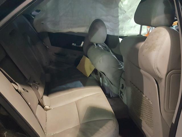 1G6DM57T360128036 - 2006 CADILLAC CTS BLACK photo 6