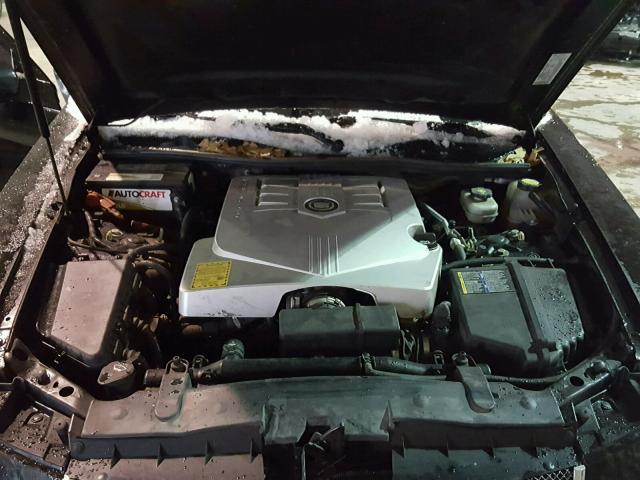 1G6DM57T360128036 - 2006 CADILLAC CTS BLACK photo 7
