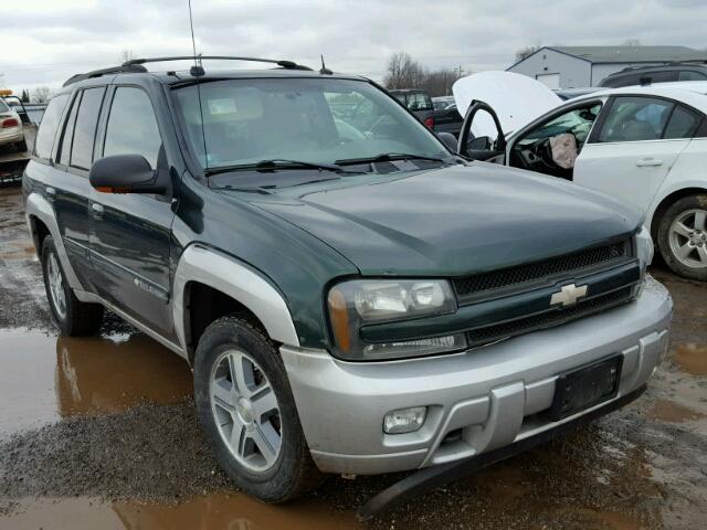 1GNDT13SX42356792 - 2004 CHEVROLET TRAILBLAZE GREEN photo 1