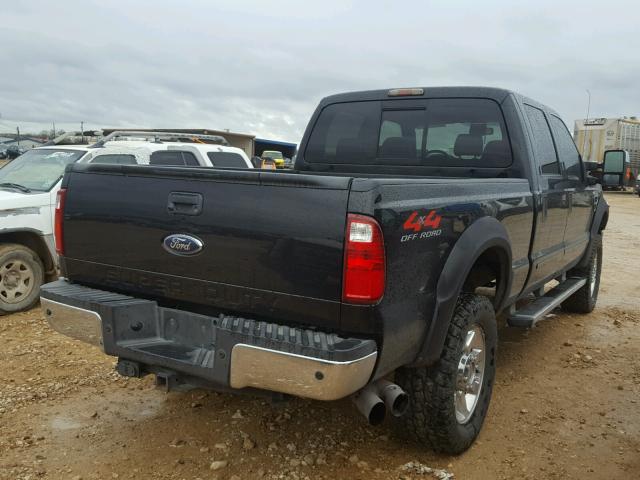 1FTSW21R79EA33352 - 2009 FORD F250 SUPER BLACK photo 4