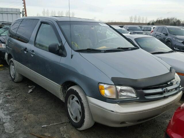 4T3ZF13C8WU048366 - 1998 TOYOTA SIENNA LE TEAL photo 1