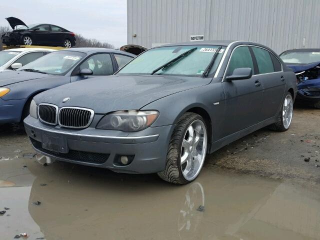 WBAHN83556DT27079 - 2006 BMW 750 LI GRAY photo 2