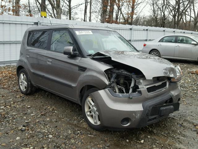 KNDJT2A29A7179218 - 2010 KIA SOUL + GRAY photo 1