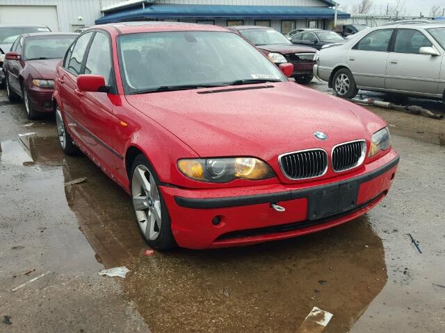 WBAET37444NH05349 - 2004 BMW 325 I RED photo 1