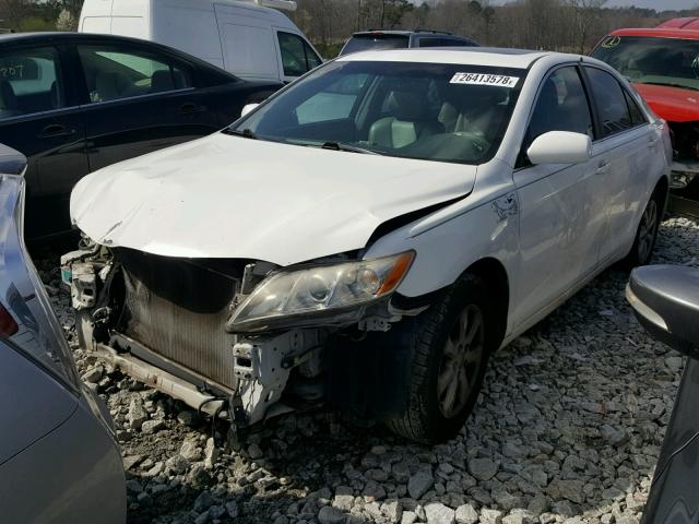 4T1BE46K27U677012 - 2007 TOYOTA CAMRY NEW WHITE photo 2