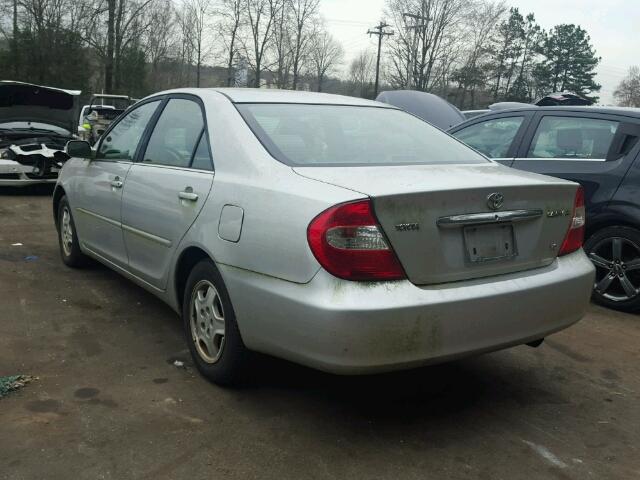 4T1BF32K73U043928 - 2003 TOYOTA CAMRY LE SILVER photo 3