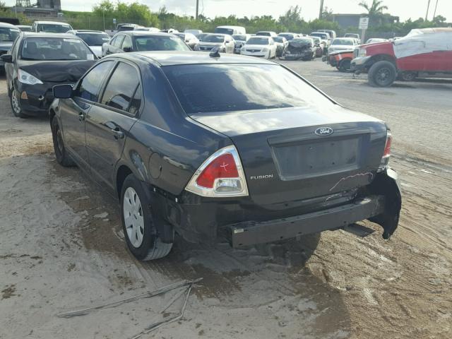 3FAHP06Z27R167612 - 2007 FORD FUSION S GRAY photo 3