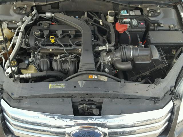 3FAHP06Z27R167612 - 2007 FORD FUSION S GRAY photo 7