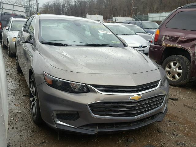 1G1ZE5ST9HF289264 - 2017 CHEVROLET MALIBU LT GRAY photo 1