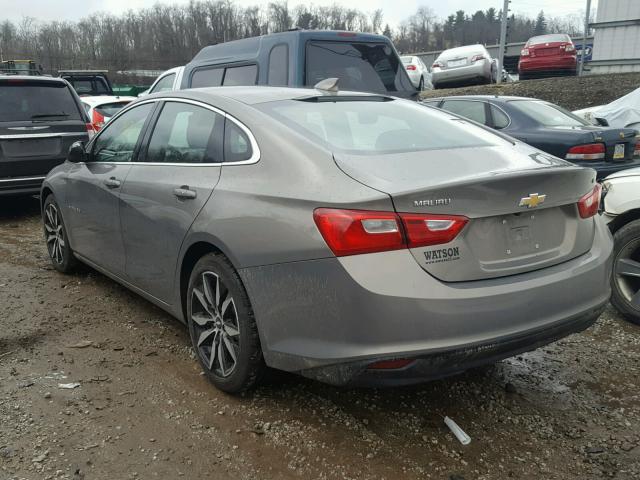 1G1ZE5ST9HF289264 - 2017 CHEVROLET MALIBU LT GRAY photo 3