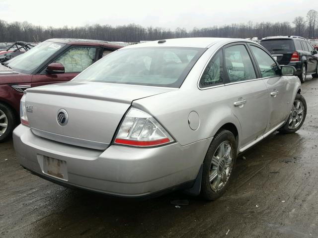 1MEHM42W68G623141 - 2008 MERCURY SABLE PREM SILVER photo 4