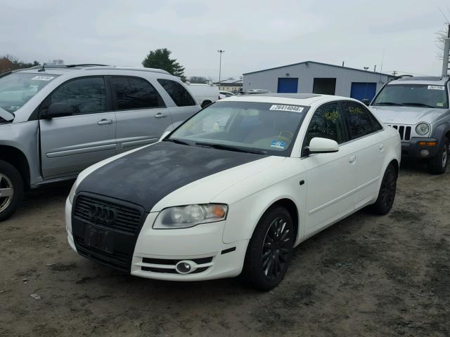 WAUDF78E16A071622 - 2006 AUDI A4 2.0T QU WHITE photo 2