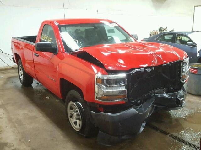 1GCNKNEC4GZ402917 - 2016 CHEVROLET SILVERADO RED photo 1