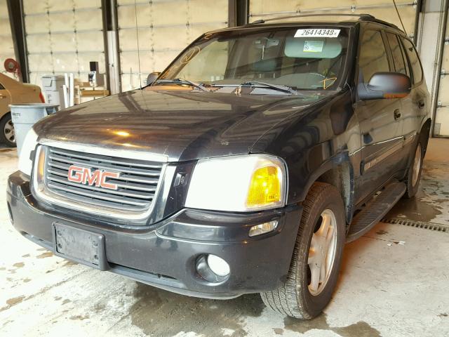 1GKDS13S232369518 - 2003 GMC ENVOY BLACK photo 2