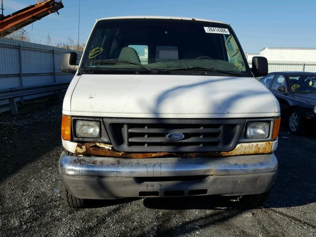 1FTNE24W36DA91302 - 2006 FORD ECONOLINE WHITE photo 9