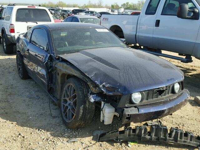 1ZVBP8CF9B5100927 - 2011 FORD MUSTANG GT BLUE photo 1