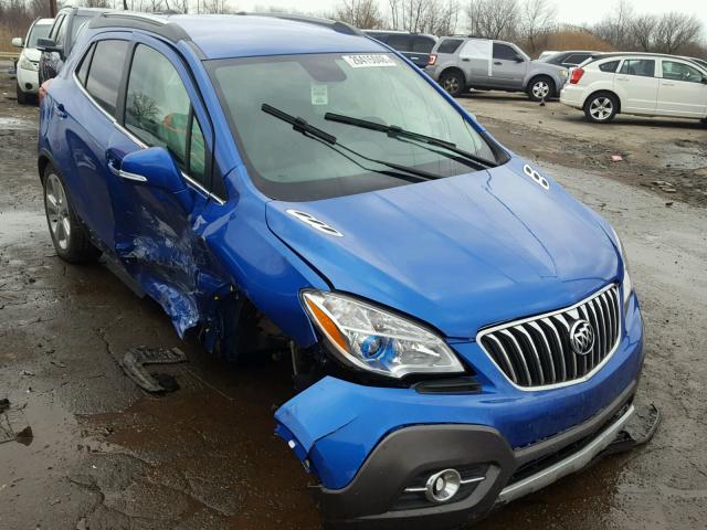 KL4CJBSB1FB148332 - 2015 BUICK ENCORE CON BLUE photo 1