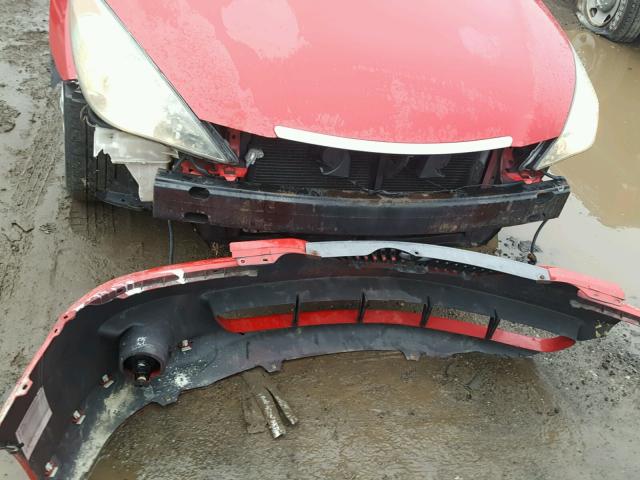 4T1CE38P86U612025 - 2006 TOYOTA CAMRY SOLA RED photo 9