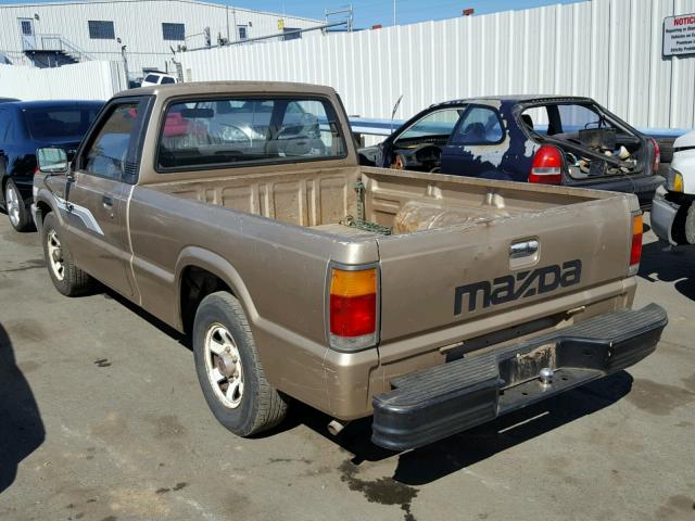 JM2UF1115G0617753 - 1986 MAZDA B2000 BEIGE photo 3