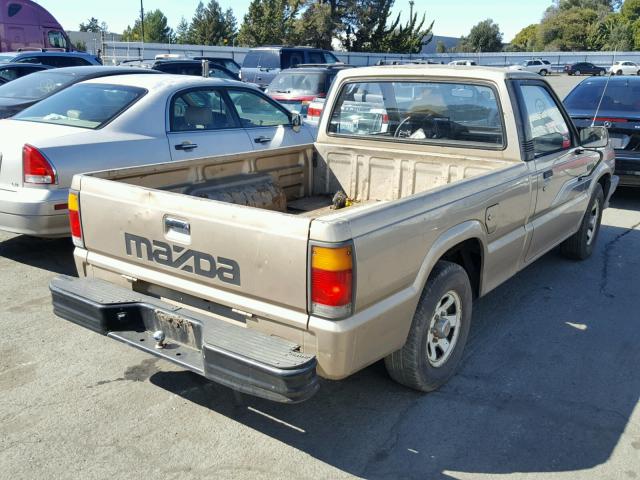 JM2UF1115G0617753 - 1986 MAZDA B2000 BEIGE photo 4