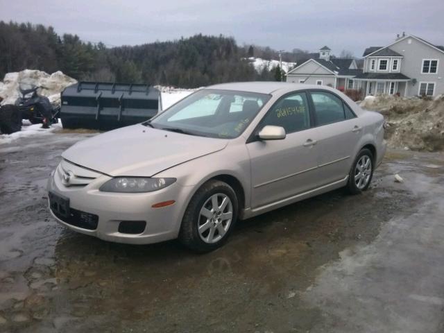 1YVHP80C285M13490 - 2008 MAZDA 6 I SILVER photo 2