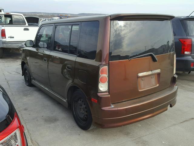 JTLKT324364122374 - 2006 TOYOTA SCION XB 棕色 照片 3