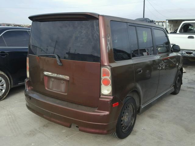 JTLKT324364122374 - 2006 TOYOTA SCION XB 棕色 照片 4