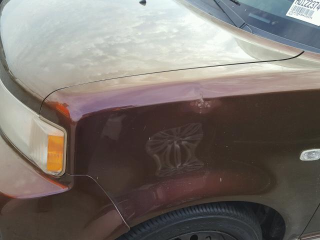 JTLKT324364122374 - 2006 TOYOTA SCION XB 棕色 照片 9