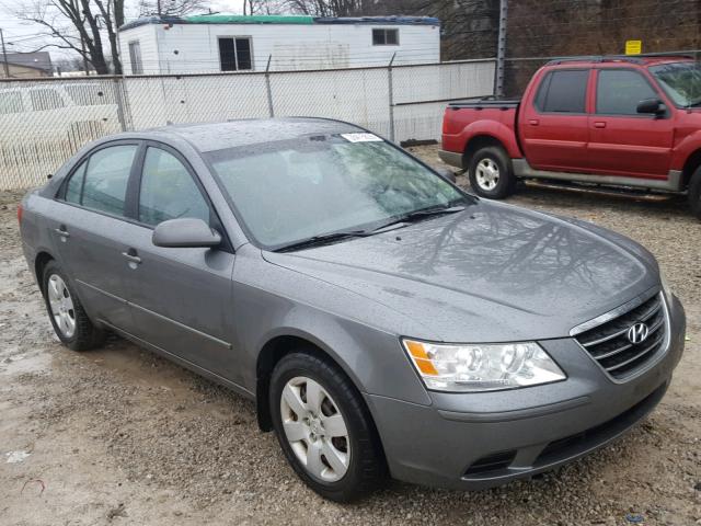 5NPET46C59H422481 - 2009 HYUNDAI SONATA GLS GRAY photo 1