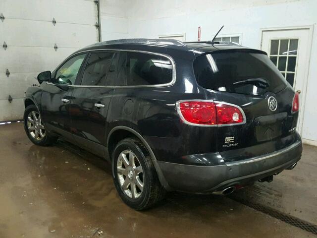 5GAEV23738J299826 - 2008 BUICK ENCLAVE CX BLACK photo 3