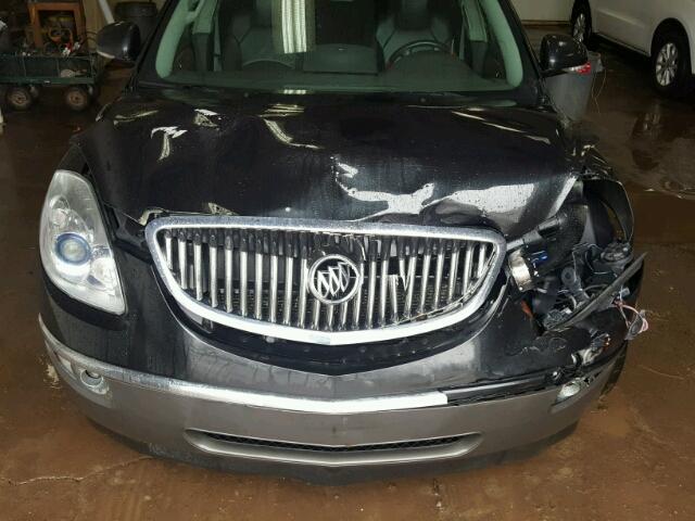 5GAEV23738J299826 - 2008 BUICK ENCLAVE CX BLACK photo 7