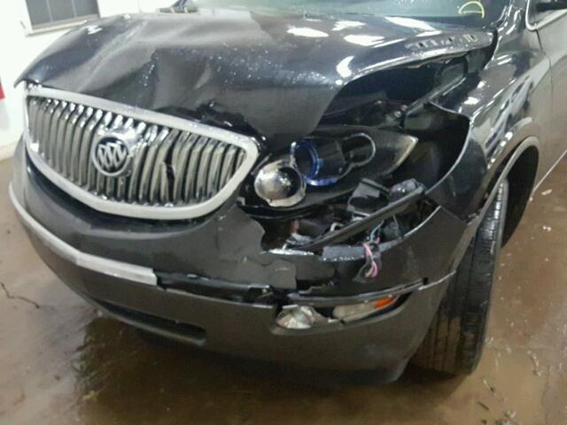 5GAEV23738J299826 - 2008 BUICK ENCLAVE CX BLACK photo 9