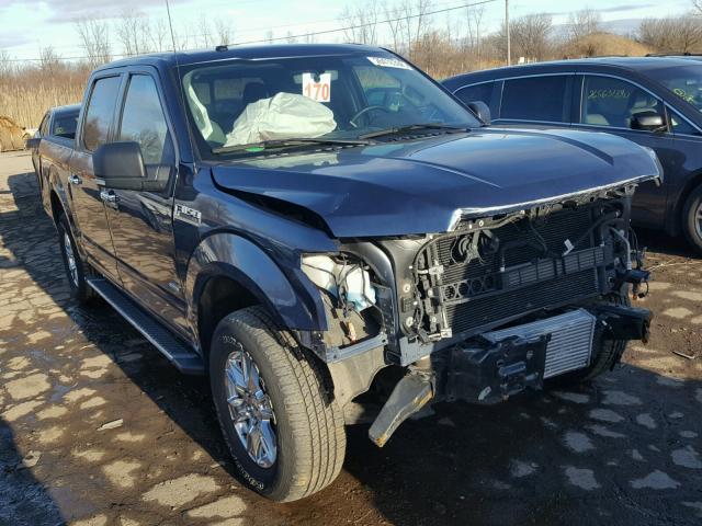 1FTEW1EP1GFC73701 - 2016 FORD F150 SUPER BLUE photo 1