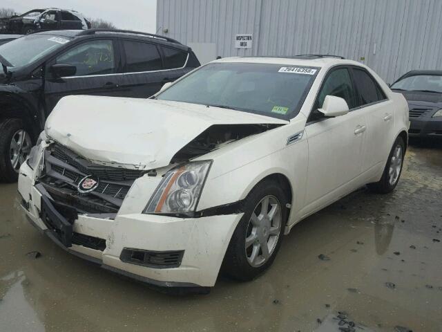 1G6DG577180163526 - 2008 CADILLAC CTS CREAM photo 2