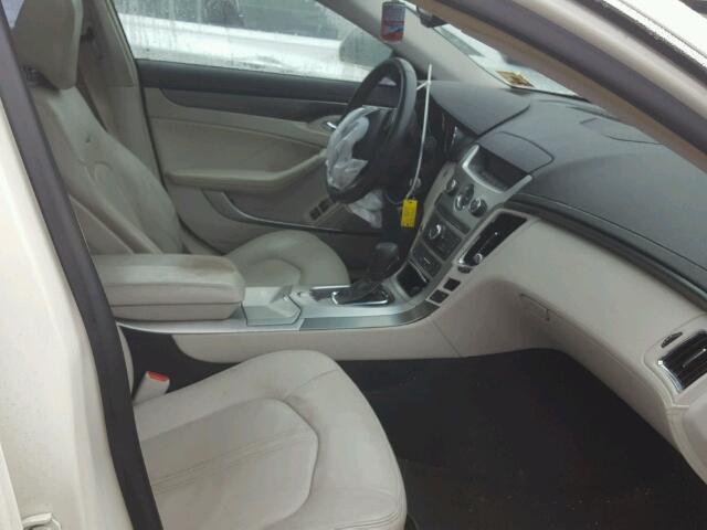 1G6DG577180163526 - 2008 CADILLAC CTS CREAM photo 5