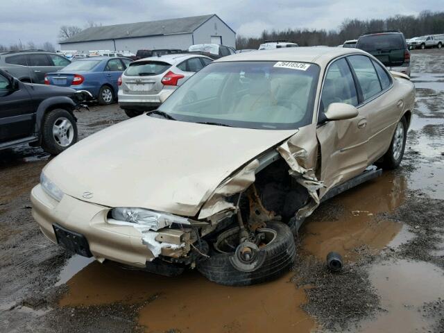 1G3WX52H3YF289163 - 2000 OLDSMOBILE INTRIGUE G GOLD photo 2