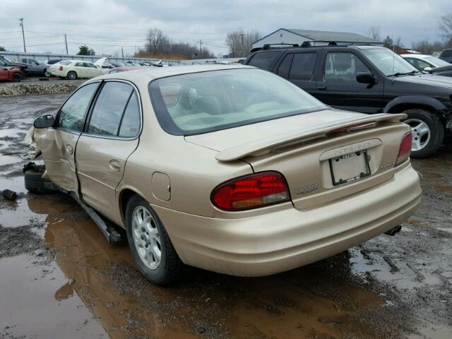 1G3WX52H3YF289163 - 2000 OLDSMOBILE INTRIGUE G GOLD photo 3