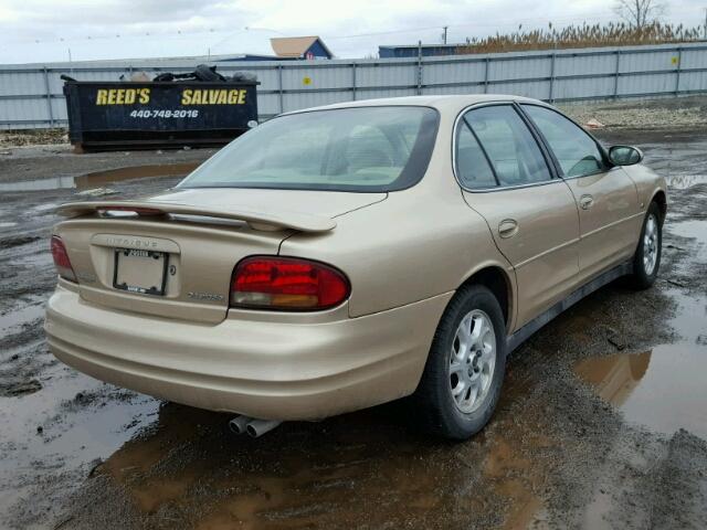 1G3WX52H3YF289163 - 2000 OLDSMOBILE INTRIGUE G GOLD photo 4