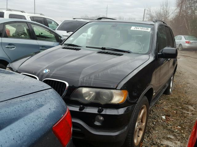 3 - 2003 BMW X3 BLACK photo 2