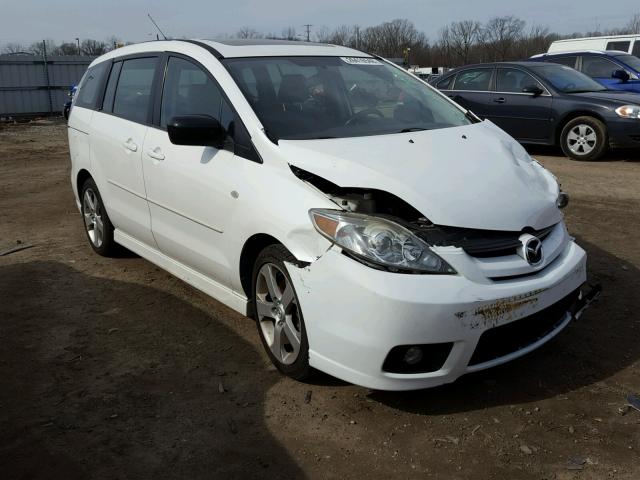 JM1CR293760104571 - 2006 MAZDA 5 WHITE photo 1