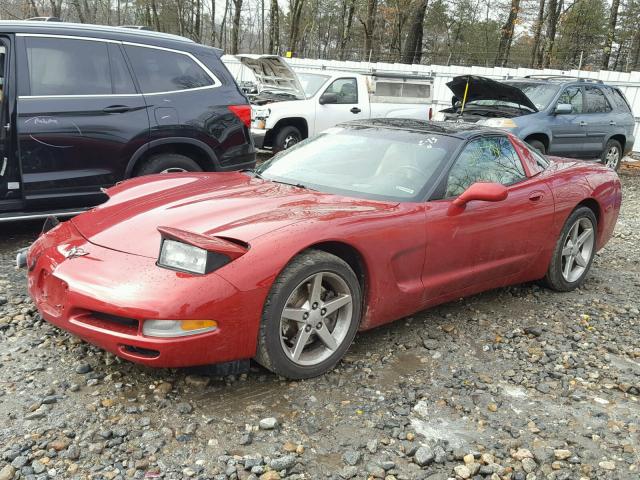 1G1YY22G8X5109040 - 1999 CHEVROLET CORVETTE RED photo 2