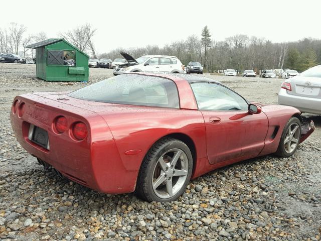 1G1YY22G8X5109040 - 1999 CHEVROLET CORVETTE RED photo 4